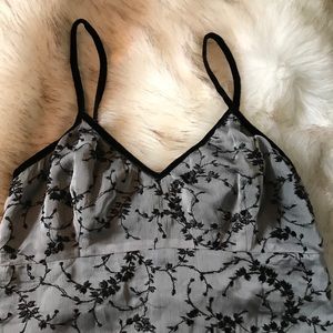 Amorosé embroidered slip dress